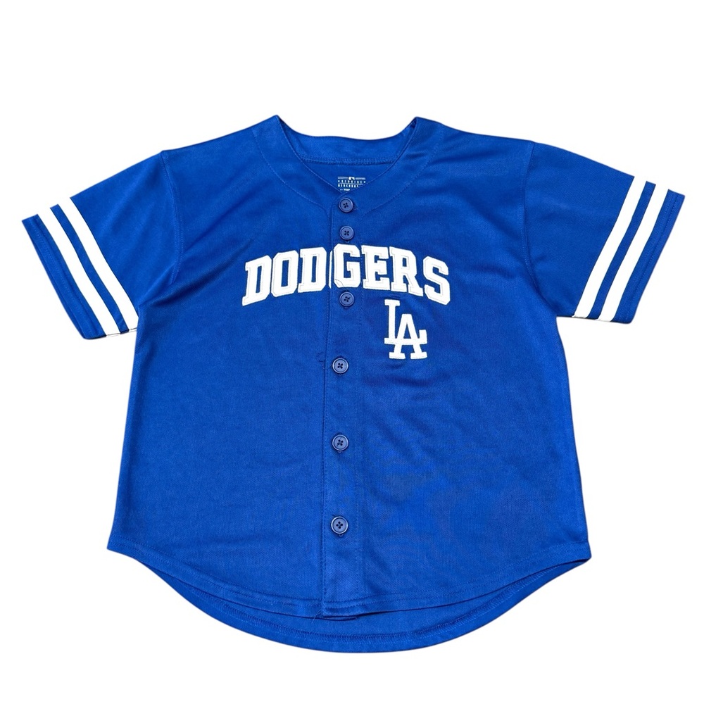 Genuine Merchandise Team Athletics Los Angeles Dodgers Jersey Kid’s Sz L